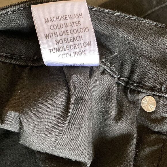 Pistola Black Mid-Rise 10" Skinny Jeans Size 32 - Picture 10 of 11